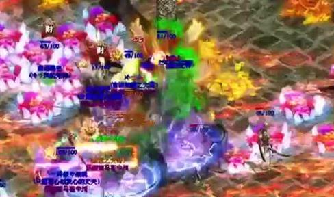 通天塔一手遮天地图分身职业对战黑暗战士全记录