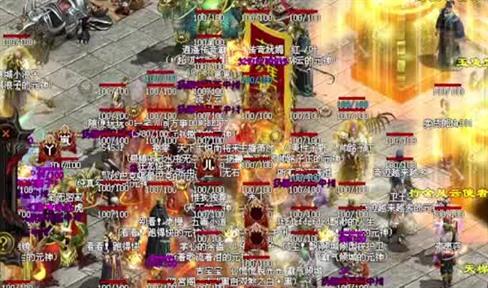 半月弯刀是传奇新站战士们的第一个集体攻击